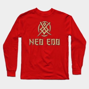 Samurai Rabbit Neo Edo Emblem Long Sleeve T-Shirt